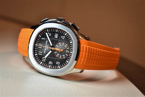 patek philippe orange face|patek philippe aquanaut 5968a.